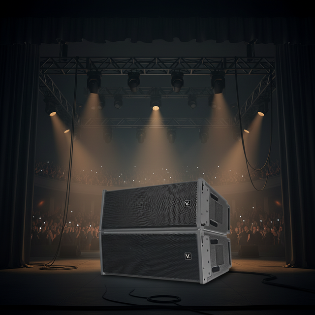 H3L Powered Line Array Professional Audio Video Sound System Speakers Stand Concert Studio Equipment Full Set System