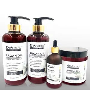 Guangzhou Factory Accept Customize OEM Sulphate Free Hair Shampoo Natural Argan Oil Leave-on Hair Conditioner for Hair Treatment