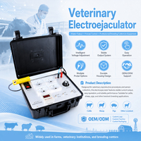 Electroeyaculador Veterinario para Ganado, Cabras, Ovejas y Perros, Recolector de Semen, Dispositivo de Electroeyaculación para Cría de Animales