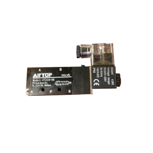 วาล์วโซลินอยด์นิวแมติกแบบ 4v/3v ซีรีส์ 1/4" นิ้ว ใช้ไฟ AC220V DC24V วาล์วโซลินอยด์แบบ 4v/3v ซีรีส์ - Product Image 1