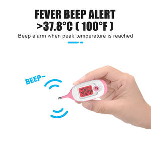 빠른 읽기 10 초 예측 먼지 및 방수 디지털 온도계 의료 직장 온도계 아기 - Product Image 5