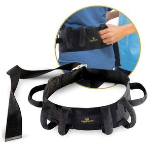 Cinturón de Asistencia Médica Acolchado para Personas Mayores con Discapacidad, Cinturones de Transferencia para Pacientes, Soporte para Estar de Pie y Ayuda con Asas - Product Image 1