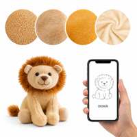 Peluche personnalisée créée par IA, design sur mesure, coussin, jouet, cadeau, mascotte
