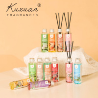 Diffuseur de parfum sans flamme 100 ml avec bouteille en verre – Coffret cadeau spécial pour la maison – L'air est frais et désodorisé