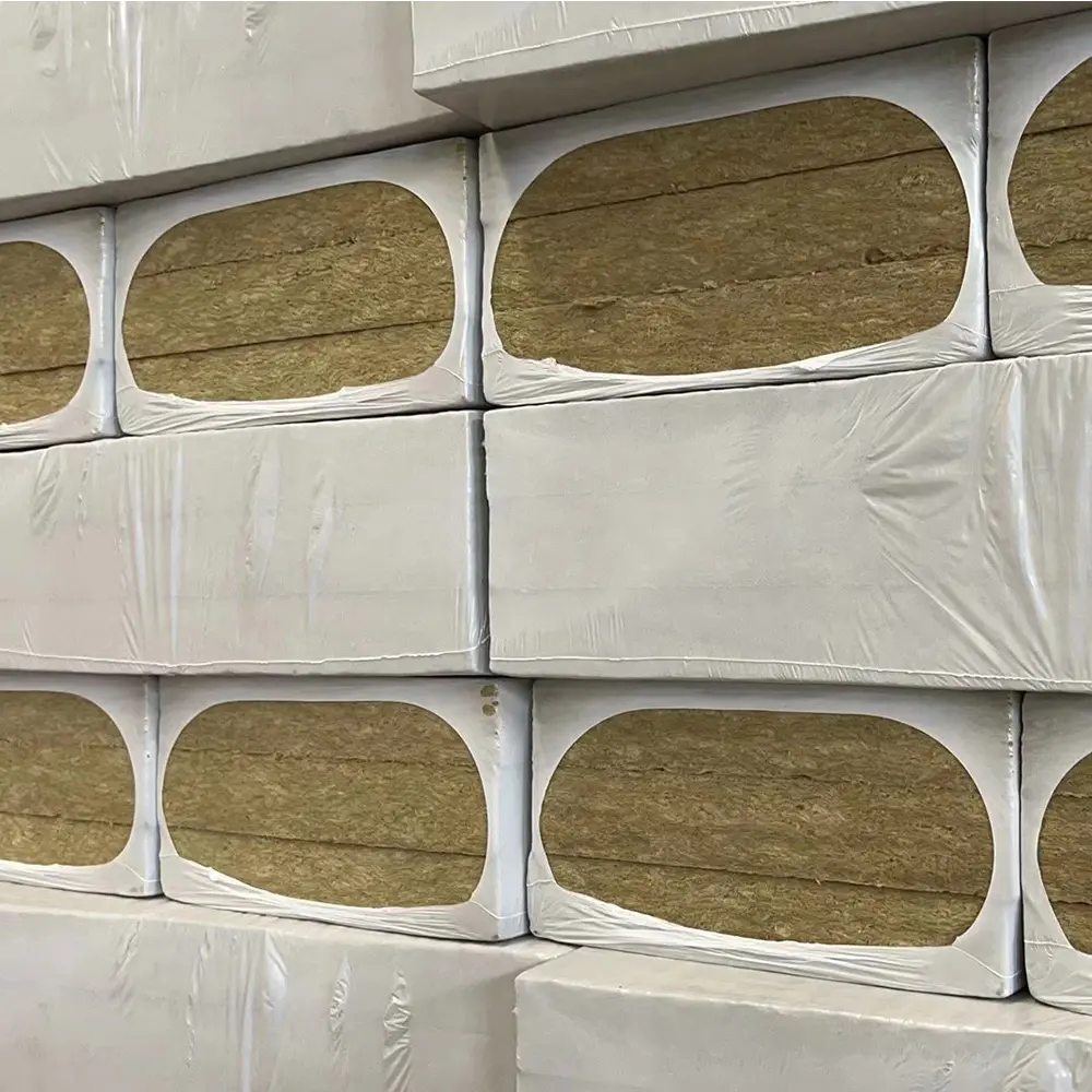 150 kg m3 Basalt-Steinwolle-Dämmplatte Filz Mineralwolle schallabsorbierende Wand- und Dachdämmung Steinwolle-Platte