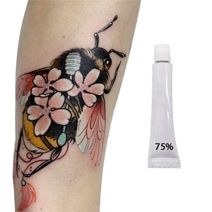 ผู้ผลิตมืออาชีพผลิตสีสักคุณภาพสูง 10G 30G 50G สำหรับการสักถาวร ครีมสีขาวสำหรับสัก 75% - Product Image 3