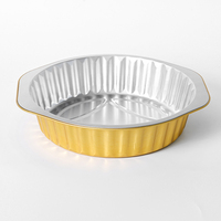 Plateau de cuisson HBOLE Y197-960 en aluminium de haute qualité pour four, récipient alimentaire jetable recyclable, carton d'emballage alimentaire, vente chaude