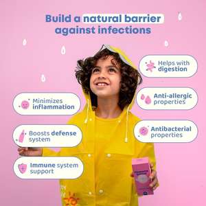 Suplementos para Reforzar el Sistema Inmunitario, Saúco, Zinc, Vitamina 6 en 1, Suplemento Multivitamínico Líquido, Vitamina D3 y Vitamina C, Gotas para la Inmunidad - Product Image 3