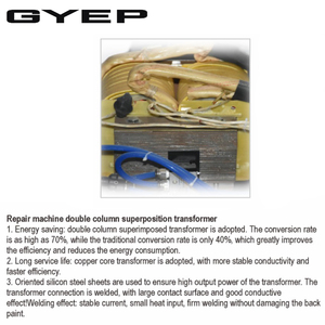 New Arrival SGYC-30 Tiêu Chuẩn Cơ Thể Sửa Chữa Máy Tại Chỗ Thợ Hàn Với Dent Puller Cho Thép Cơ Thể Sửa Chữa - Product Image 5