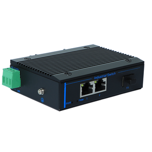 ตัวแปลงสัญญาณอีเธอร์เน็ต SFP เป็น RJ45 สำหรับอุตสาหกรรม ขายดี 10/100Mbps 2 พอร์ตเครือข่าย 1 SFP ติดตั้งบนราง DIN รองรับ POE ตัวรับส่งสัญญาณไฟเบอร์ - Product Image 5