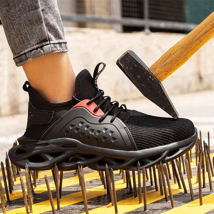Industrial Breathable Men Work Shoes 