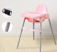 Table et chaise à manger pour bébé en plastique portable, tabouret multifonction pour enfants, sièges transformables en bancs