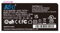 Pengisi daya laptop 45W Universal