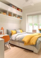 Système de lit tatami sur mesure de designer, établi coulissant, casier dissimulé, bibliothèque intégrée, mobilier de maison en bois massif, gain de place