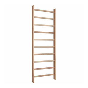 Wooden Climbing Frame indoor Playground Wall Mount Ladder Swedish Home Kids Gym