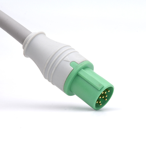 Cable ECG de conexión directa con cables conductores 5 conductores ECG Cable Grabber AHA para GE/Hellige Monitores de pacientes Accesorios Suministro de fábrica - Product Image 5