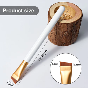 <span class=keywords><strong>Brocha</strong></span> de maquillaje individual de pelo de nailon de ultra alta calidad, cantidad de pedido bajo, diseño personalizado, <span class=keywords><strong>brocha</strong></span> ultrafina para cejas 212, <span class=keywords><strong>brocha</strong></span> correctora - Product Image 5