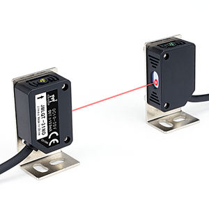 חיישן פוטואלקטרי JIMOU LQT-31PO אור אדום נראה לעין חיישן לייזר קרן מרובעת עם כבל 2 מטר - Product Image 1