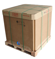 Conteneur IBC en papier de 1000 L avec coussin chauffant pour l'emballage de sirop aromatisé