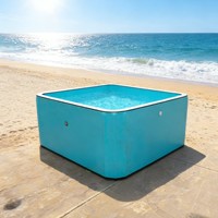 Piscine gonflable géante robuste en Drop Stitch pour l'extérieur, idéale pour les fêtes