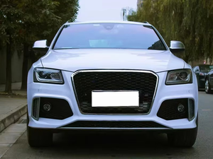 ตะแกรง RSQ5หน้า ABS สำหรับรถ Audi 8R 2009 2010 2011 2012พร้อมหม้อน้ำรังผึ้งโครเมียม Sq5 Q5 Rsq5ดัดแปลงตะแกรงรถ - Product Image 3