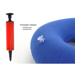 เบาะรองนั่งหลังคลอดเบาะรองนั่งแบบเป่าลมวงแหวนหมอนโดนัทเบาะรองนั่งยางไวนิลแผ่นรองริดสีดวงทวารทางการแพทย์ - Product Image 4