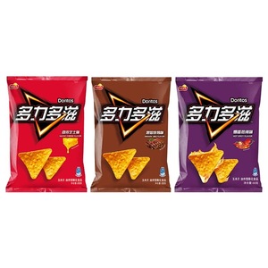 Patatas fritas Aperitivos Sabor a queso Barbacoa Sabor Chips de maíz Aperitivos exóticos 68G - Product Image 2