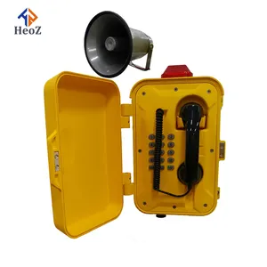 HeoZ Waterproof Telephone SOS Emergency Telephone Emergency Phones For Marine Tunnel Highway