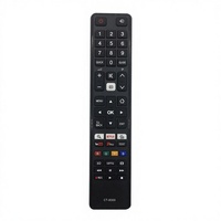Télécommande CT-8069, portée 8-12 m, compatible avec les téléviseurs LED LCD Regza