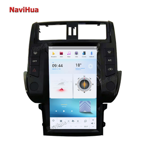 หน้าจอเทสล่า 13.6 นิ้ว สำหรับรถยนต์โตโยต้า ปราโด LC150 ปี 2010 2013 มัลติมีเดีย แอนดรอยด์ วิทยุ คาร์เพลย์ ระบบนำทาง อัพเกรดจอภาพในรถยนต์ - Product Image 2