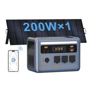 ตัวควบคุม MPPT สถานีไฟฟ้าพกพา 1000W 270000mAh 240V คลื่นไซน์บริสุทธิ์ พร้อมรีโมทคอนโทรล สำรองไฟพลังงานแสงอาทิตย์ - Product Image 5
