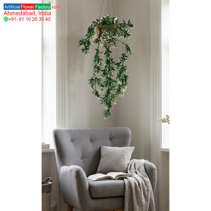 Artificial Hanging Green Creeper Plant Decorative Foliage Vine for Home Balcony <b>Wall</b> Garden Indoor Outdoor Decor - Product Image 5