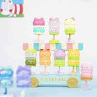 Offre Spéciale : Figurines de collection en vinyle Octocats Ice pop Beans, Octocats Popsicles Minis, Chatons Mignons, Petits Jouets Octocats (24 pièces)