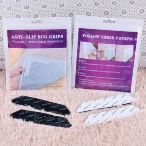 Tái sử dụng có thể giặt chống trượt thảm Gripper Strips, không Curl Thảm pad cho đồ nội thất, góc, cạnh thẳng Mat phụ kiện - Product Image 6