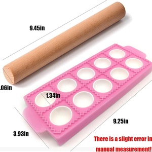Juego de tablas para hacer pasta Xingning Meishang, rodillo de madera, kit de herramientas para hacer fideos, para elaborar pasta italiana casera - Product Image 2