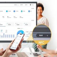 Tableau blanc interactif intelligent multi-touch de 86 pouces pour l'éducation et l'utilisation médicale intérieure fournisseur OEM garantie 1 an