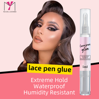 Stylo adhésif pour perruque en dentelle MUYANG, imperméable, forte tenue, 5 ml