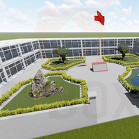 Contenant plat simulé afrique du sud, conteneur pliable, maisons maisons d'hôtel pour vente, livraison gratuite