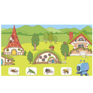 Máquinas de aprendizaje de lectura de puntos Almohadilla de pensamiento de lógica de audio Juguetes educativos con sonido para niños Mejorar la inteligencia - Product Image 6