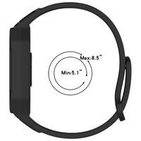 Convient pour Xiaomi Mi Band 9/9NFC/Mi Band 8/7/6/5/8NFC Bracelet en silicone TPU Bracelet de montre intégré Bracelet