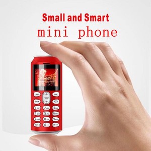 Điện thoại BM666 Retro Mini hình lon Coca-Cola siêu nhỏ gọn, màn hình 2G, hỗ trợ <span class=keywords><strong>2</strong></span> <span class=keywords><strong>SIM</strong></span>, sản phẩm mới, bỏ túi, điện thoại dự phòng - Product Image 4