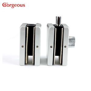 Cerradura metálica <span class=keywords><strong>sin</strong></span> <span class=keywords><strong>llave</strong></span> <span class=keywords><strong>para</strong></span> puerta de vidrio, plegable, <span class=keywords><strong>para</strong></span> suelo, <span class=keywords><strong>sin</strong></span> marco, <span class=keywords><strong>para</strong></span> puerta pivotante de vidrio, con barandilla de seguridad, fácil de instalar (DIY) - Product Image 4