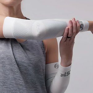 Custom Men’s Outdoor Sports <b>Arm</b> <b>Sleeve</b> for Cycling and Training Breathable Cooling Elbow Support UV Protection <b>Compression</b> - Product Image 2