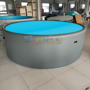 Piscine gonflable hors sol portable en tissu durable à structure drop-stitch, vente en gros - Product Image 4