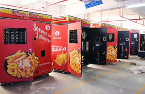 Máquina Expendedora Inteligente de Autoservicio 24 Horas para Pollo, Papas Fritas, Tacos y Snacks, con Pantalla Táctil de 32 Pulgadas y Gestión Basada en la Nube - Product Image 5