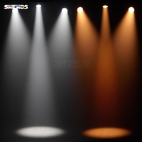 SHEHDS étanche LED Zoom Par COB 300W éclairage blanc froid + chaud IP65 lumières de scène pour musique spectacle en direct DJ Club théâtre