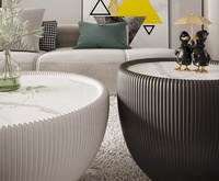 Table basse moderne en bois, style simple et luxueux, pour salon et appartement, vente en gros populaire