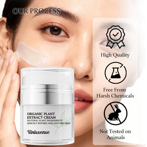 Natuurlijke Hydraterende Verzachtende Verlichtende Plantenextract Essentie Recombinant Collageen Pioenroos Herstellende Anti-rimpel Lijnverminderende Crème - Product Image 2