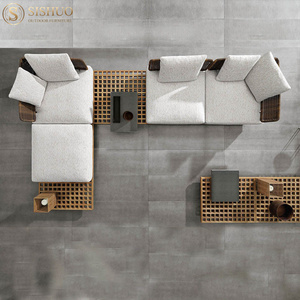 Mobilier d'extérieur personnalisé haut <span class=keywords><strong>de</strong></span> gamme ensemble <span class=keywords><strong>de</strong></span> canapés <span class=keywords><strong>de</strong></span> jardin meubles <span class=keywords><strong>de</strong></span> patio <span class=keywords><strong>canapé</strong></span> <span class=keywords><strong>de</strong></span> luxe <span class=keywords><strong>en</strong></span> bois <span class=keywords><strong>de</strong></span> teck - Product Image 1