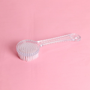 Cepillo de baño de plástico con cerdas suaves, forma ovalada, 24*7*3.5cm, cepillo de masaje para adultos - Product Image 3